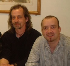 Pat Kohlhammer and Dave Woodage