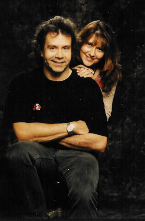 John Caruso and Leah Pinnavaia