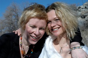 Kirsty Hawkshaw and Zo� Johnston