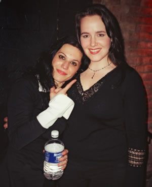 Cristina Scabbia and Isabel Plant